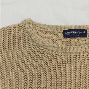 american apparel fisherman sweater